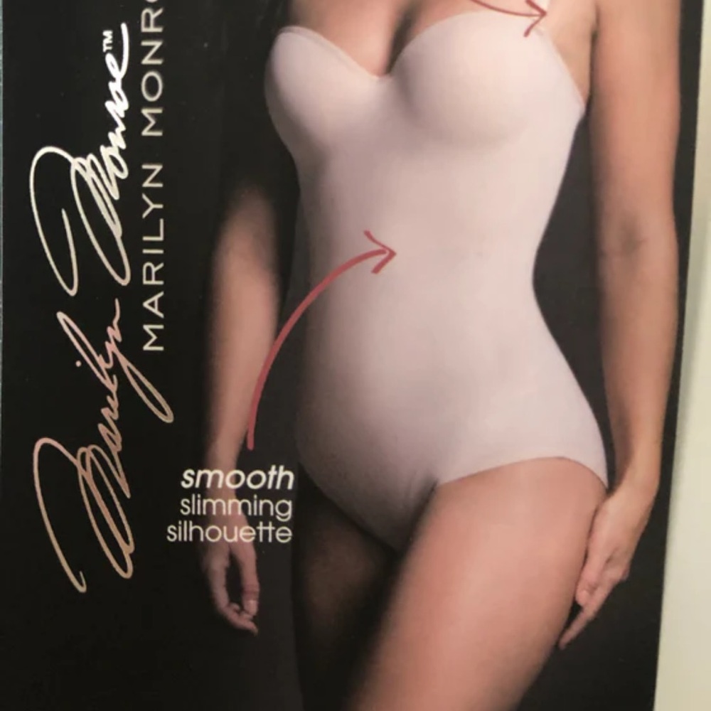 Marilyn Monroe Cream Shapewear with Seamless Compression